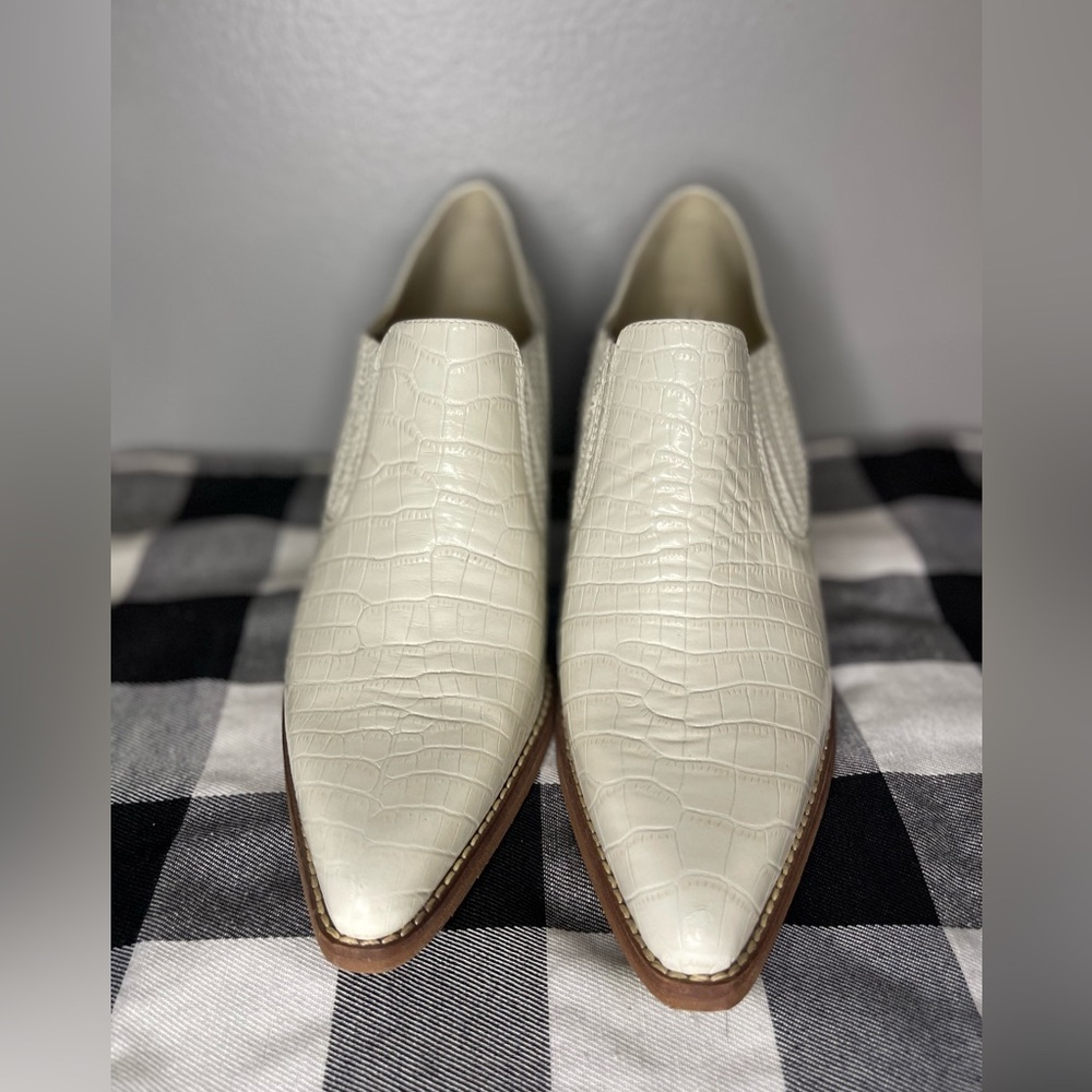 Sam Edelman Cream Ankle Booties